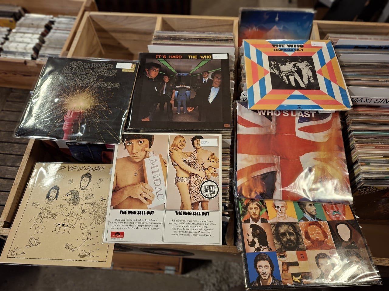 In en verkoop lps