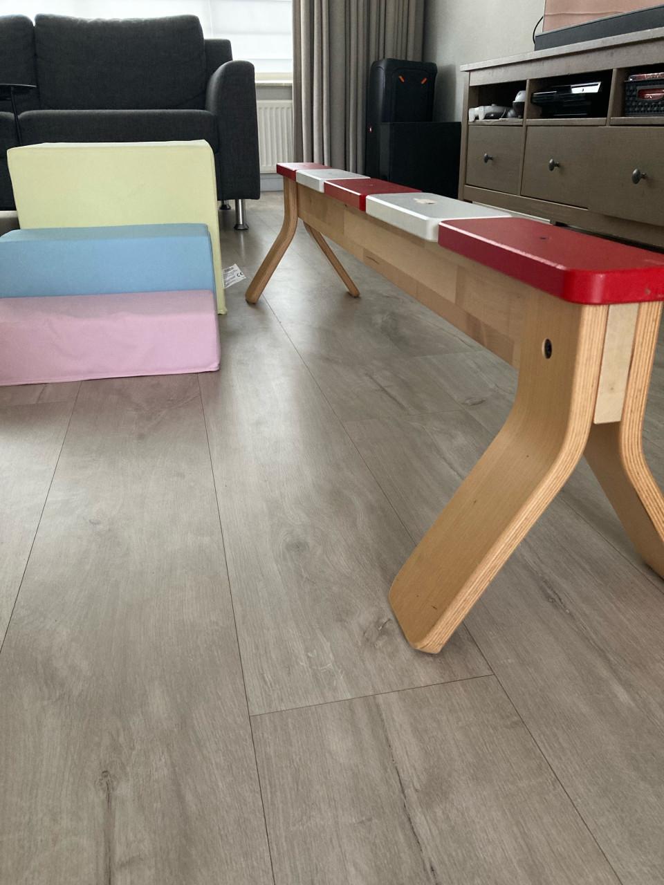 Evenwichtsbalk speelblokken kinderen