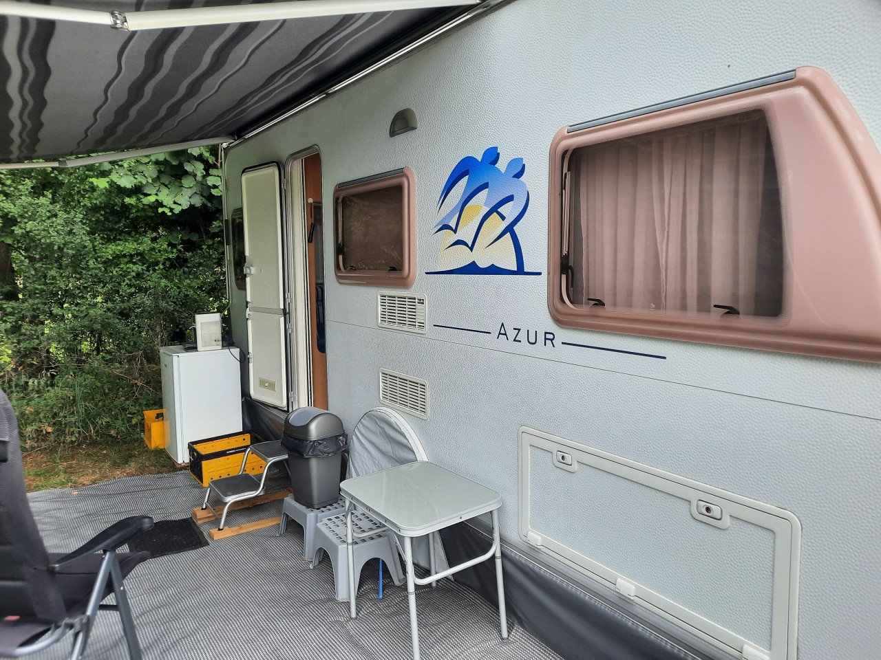 Caravan Knaus Azur 500 met mover vol automaat