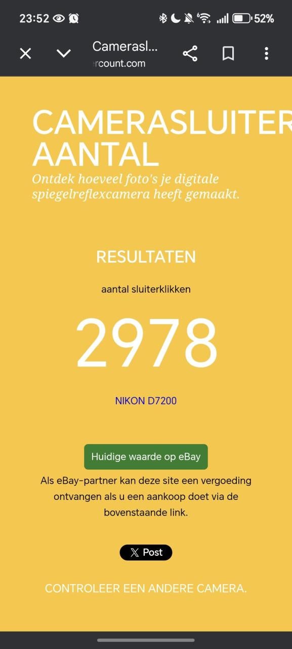 Nikon d7200 en 18-140 lens