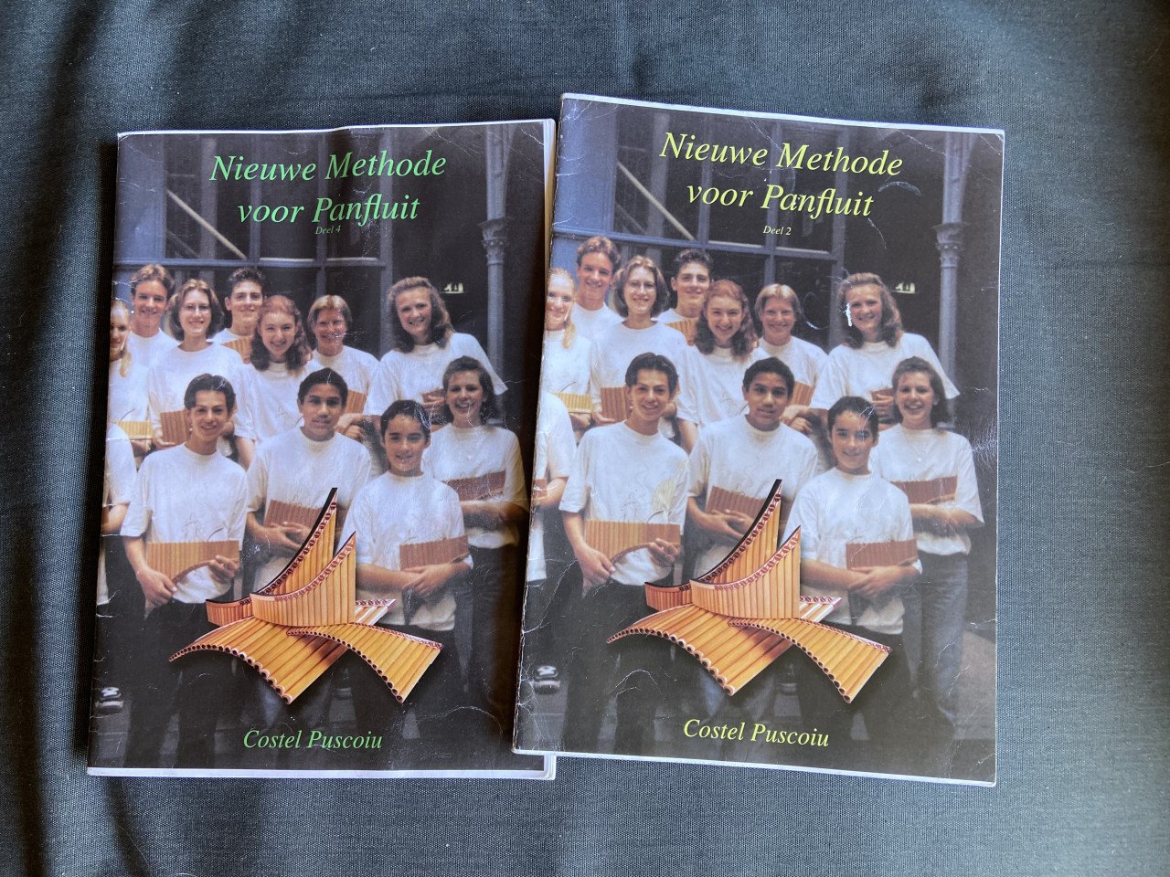 Muziekstandaard, lesboeken voor panfluit