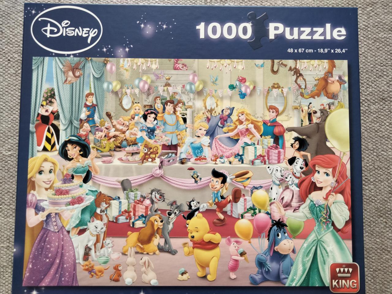 Disney legpuzzels 1000 stukjes