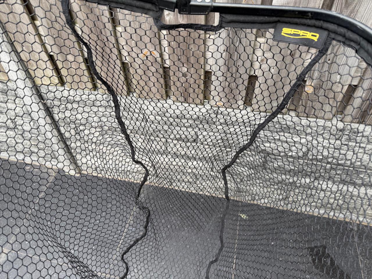 Telescopisch schepnet spro rubber mesh