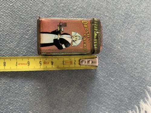 Antiek droste blikje