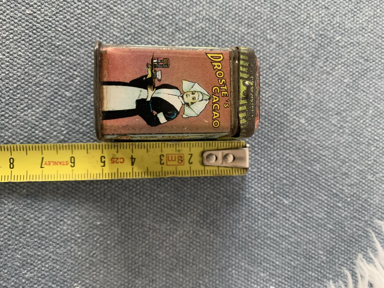 Antiek droste blikje