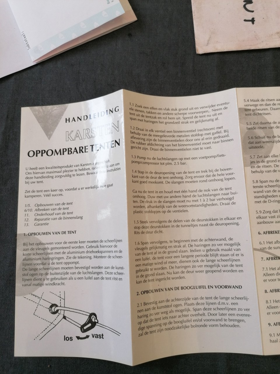 Karsten oppompbare familietent