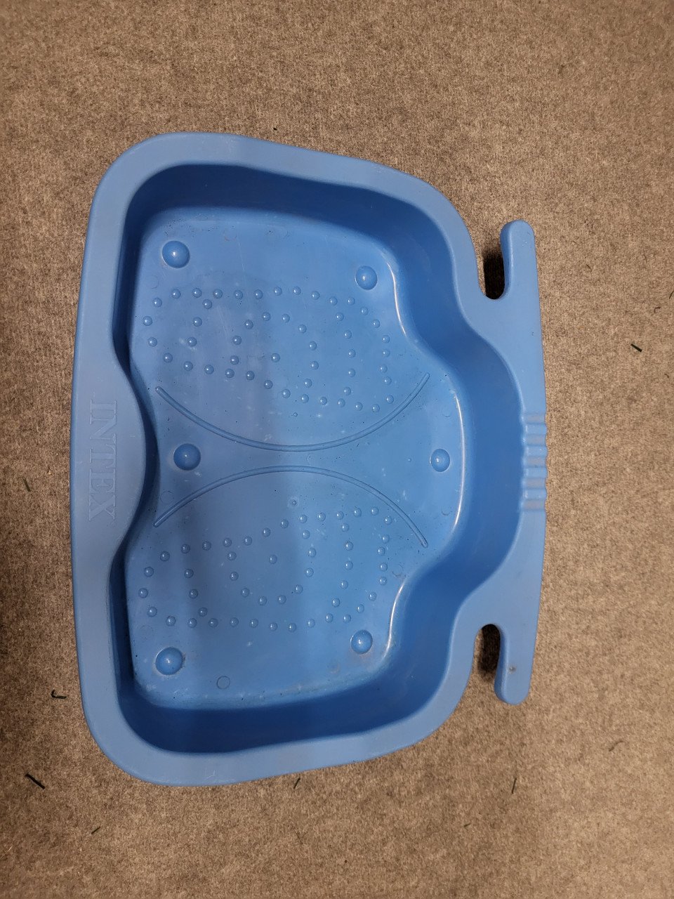 Zwembadtrap met voetenbad