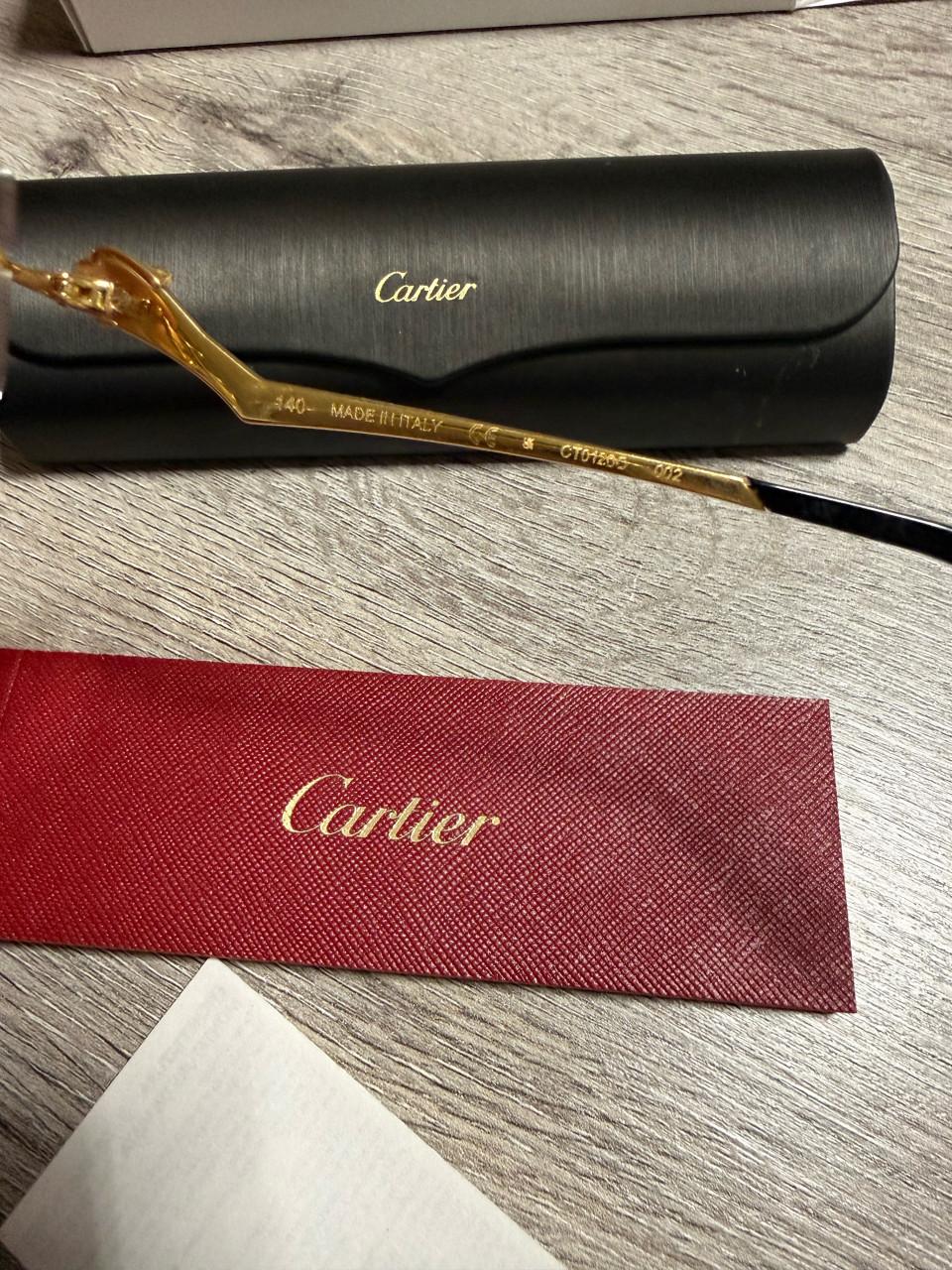 Cartier Bril CT0120O-001 - Gebruikt, goede staat