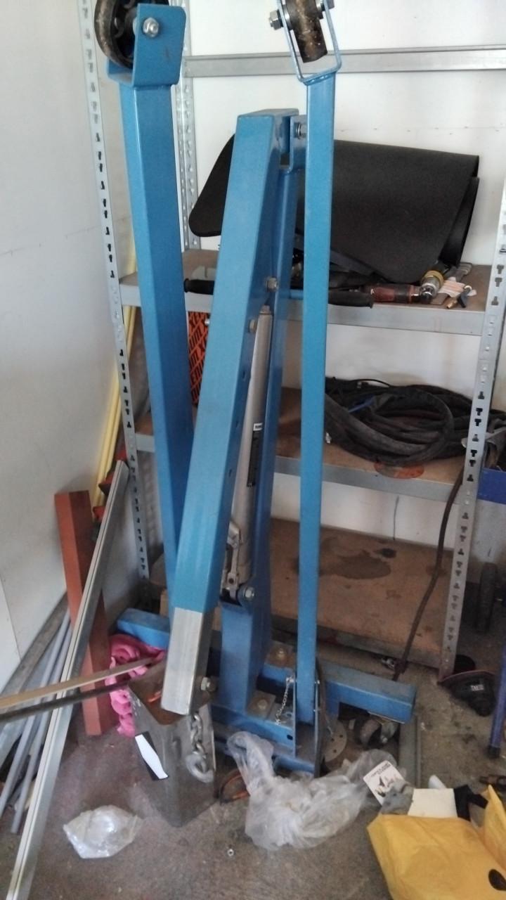 Opvouwbare kraan met versnellingsbak brug en balancer
