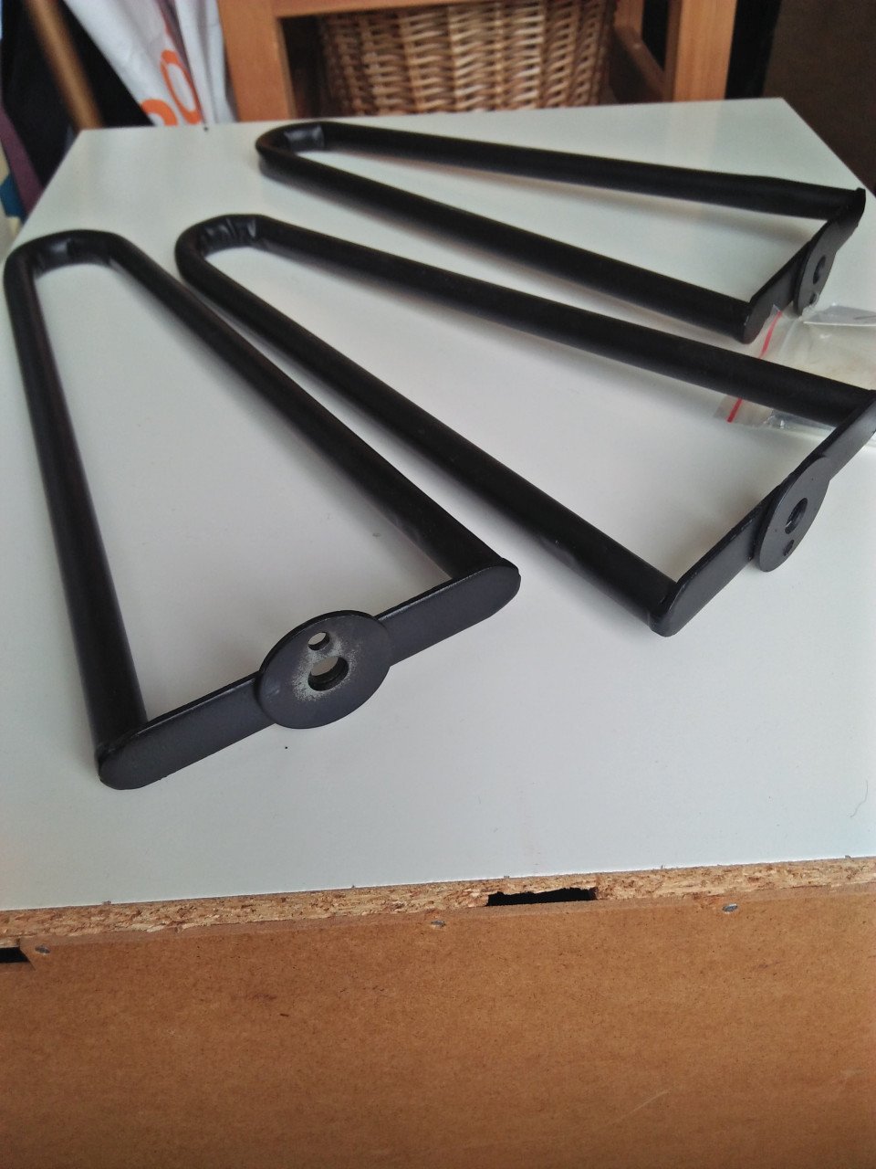 Handdoeken rekjes zwart