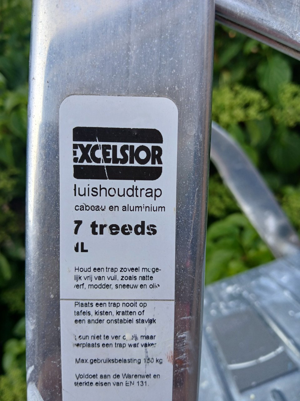 Hoge huishoudtrap excelsior
