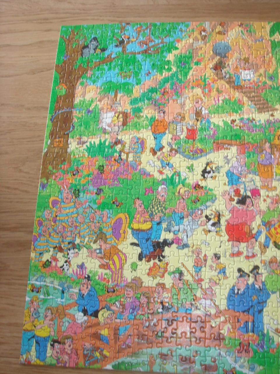 Te koop Complete Jan van Haasteren puzzel Vrolijke fladderaars 1000 stukjes