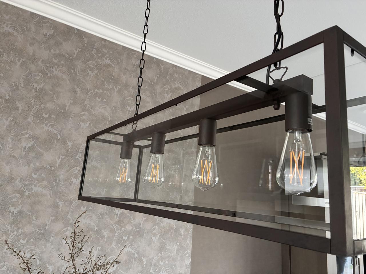 Industriële/landelijke hanglamp