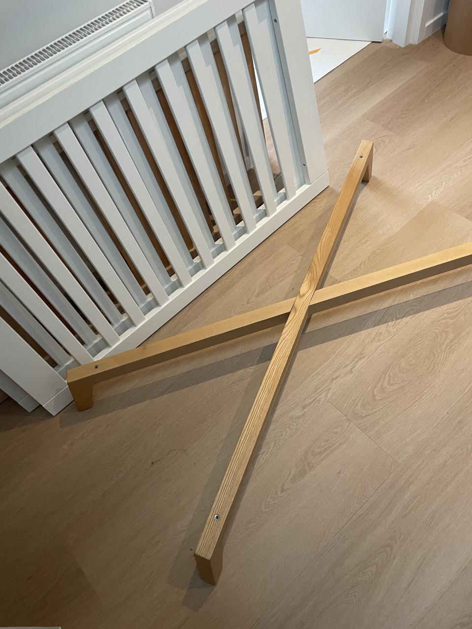 TFW peuter ledikant wit, gebruikt/gedemonteerd