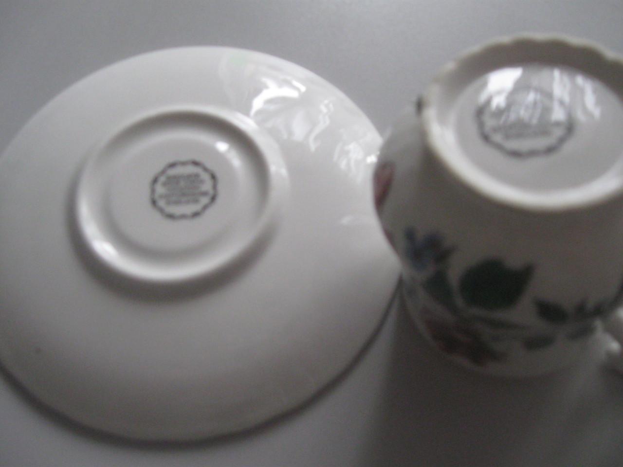 Porselein kop en schotel