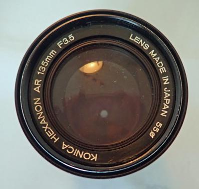 LENS voor Konica spiegelreflex camera