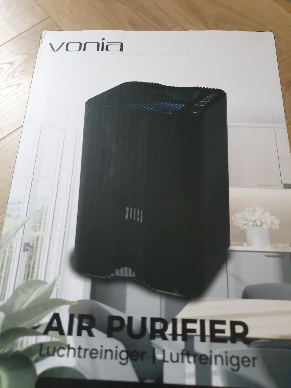 Vonia luchtreiniger met HEPA-filter | tot 40 m² | zwart