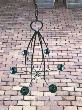 Metalen kroonluchter