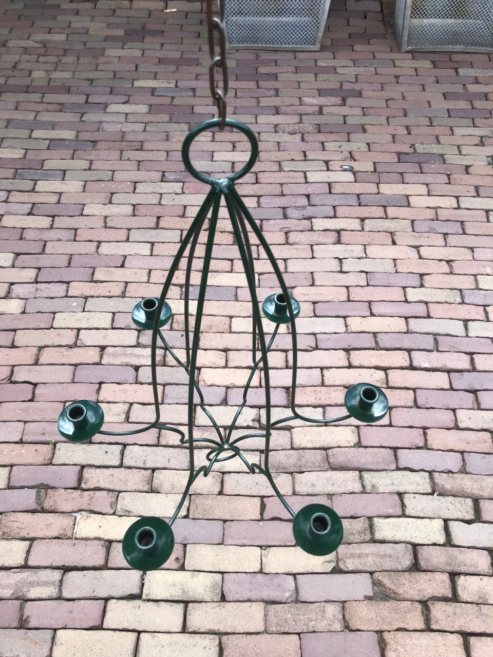 Metalen kroonluchter
