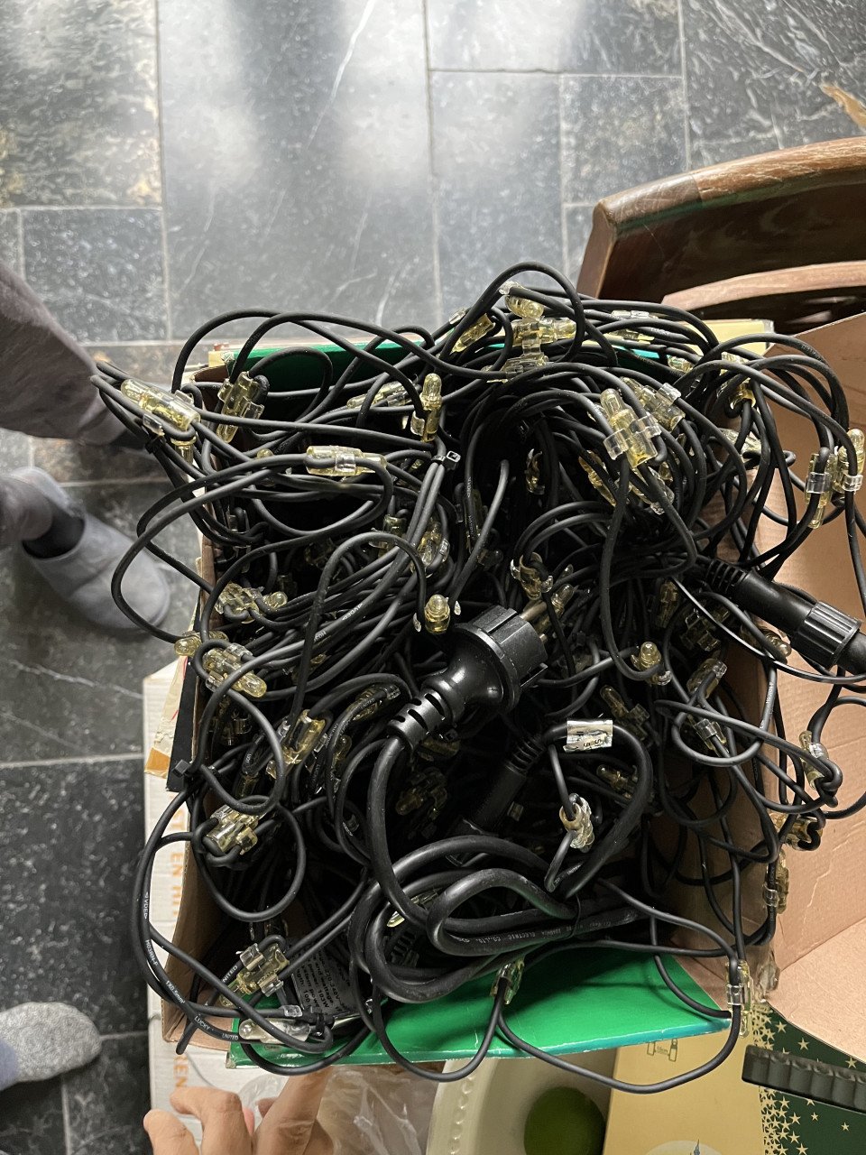 Lichtjes-net voor buiten