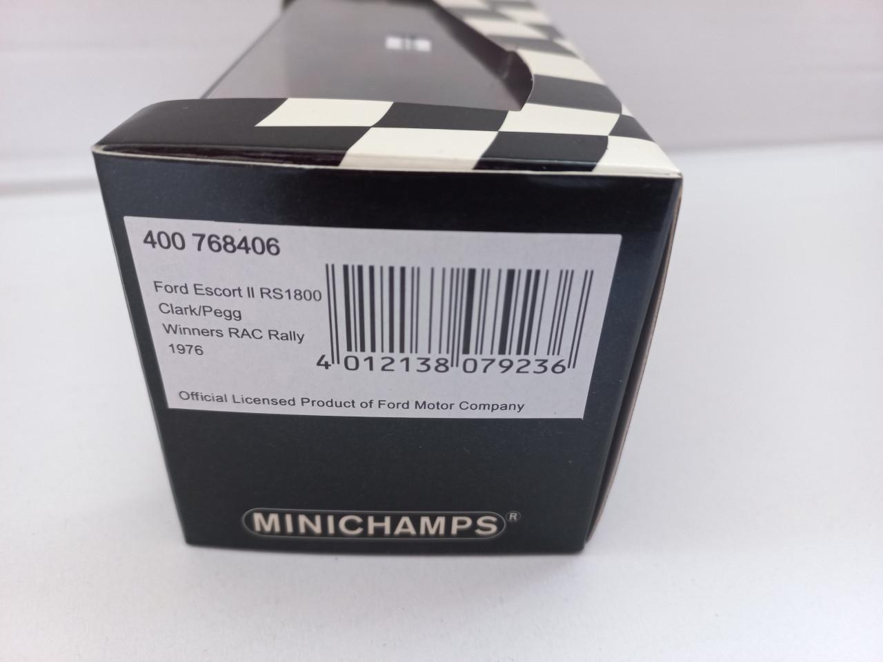 Te koop modelauto 1:43 WRC rally ford escort ll