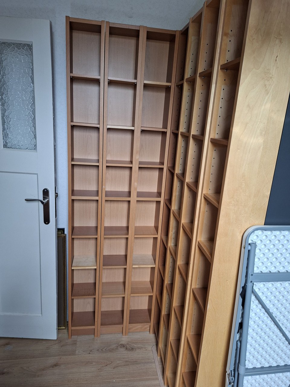 7 losse kast elementen voor cd's en/of dvd's