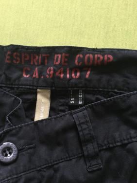 ESPRIT capri Rangerfit maat 30 (S) zwart (niet vaal)