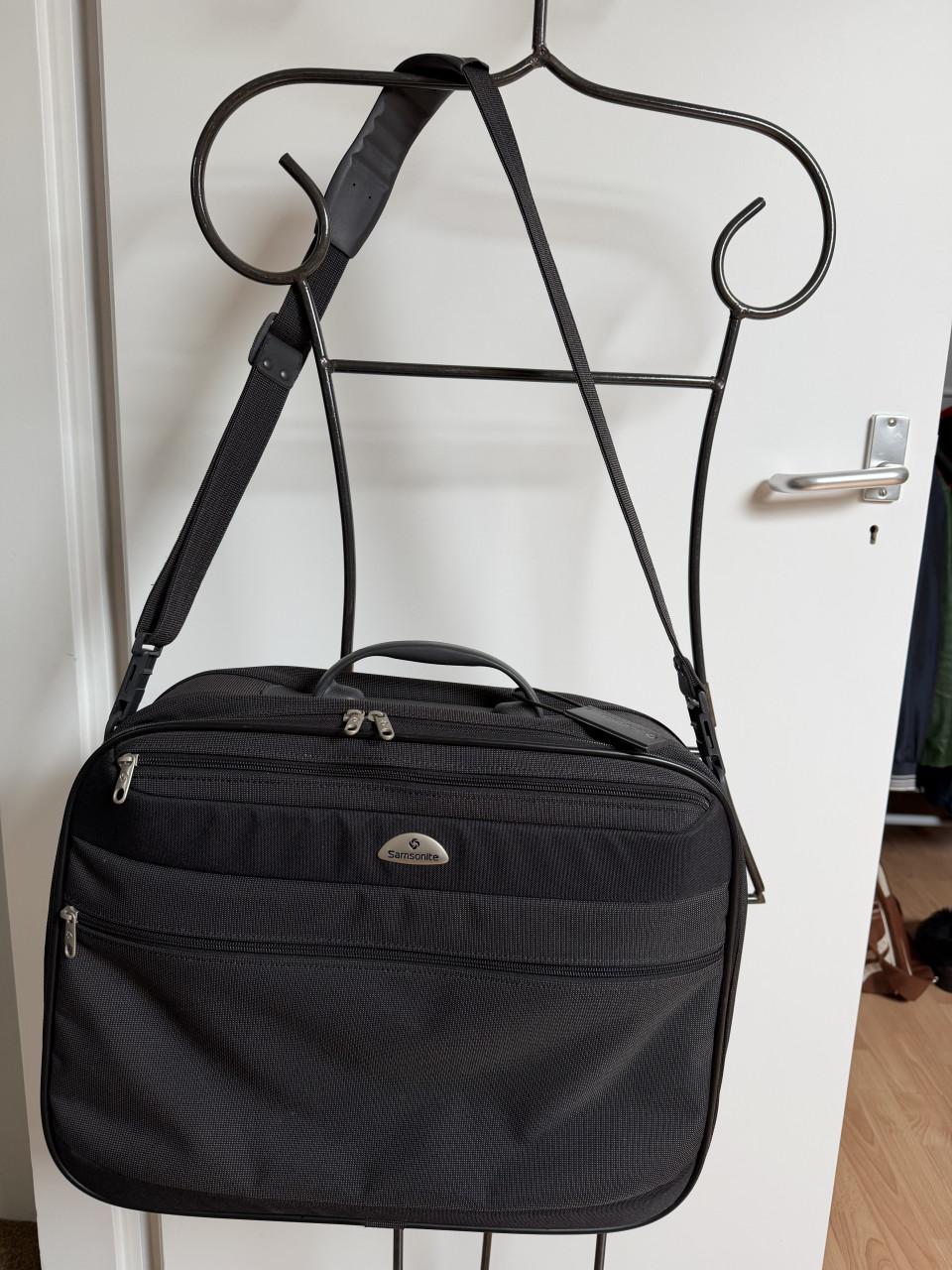 Samsonite draag reistas zwart 46x36x16