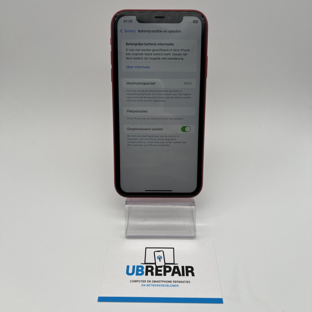Apple iPhone 11 Rood 64GB