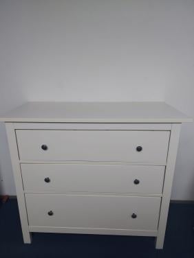Leuke witte IKEA Hemnes commode / ladekast