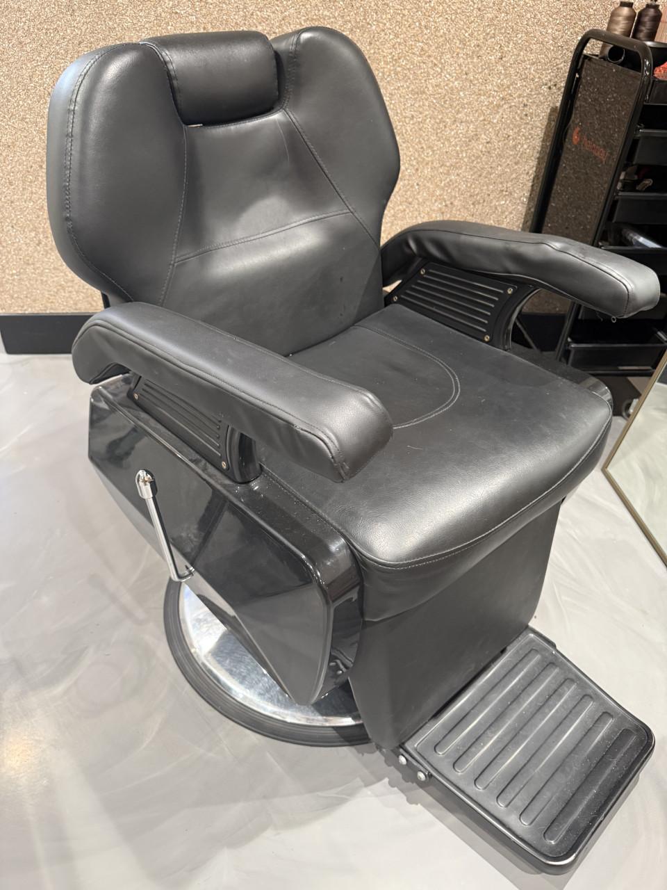 Barber stoel (wenkbrauwen, wimpers, schoonheidssalon)