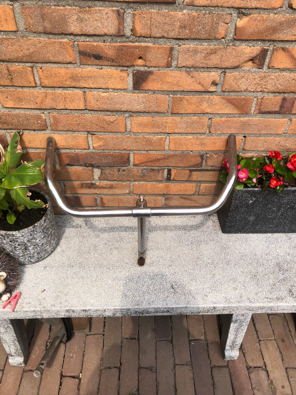 Fiets stuur.