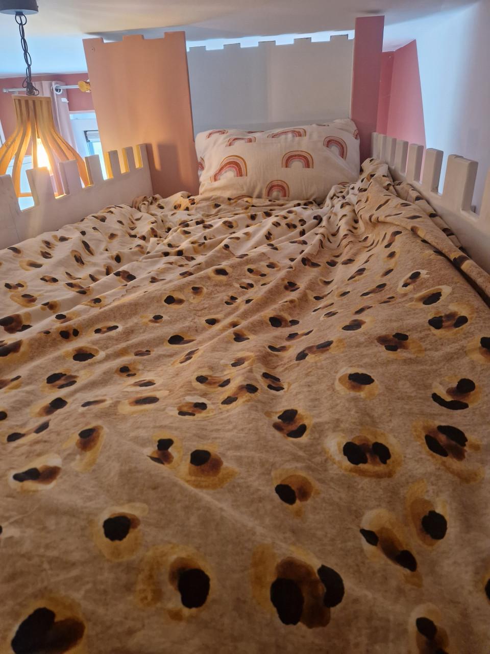 ☆Tof meiden bed, hoogslaper/stappel bed( uniek)