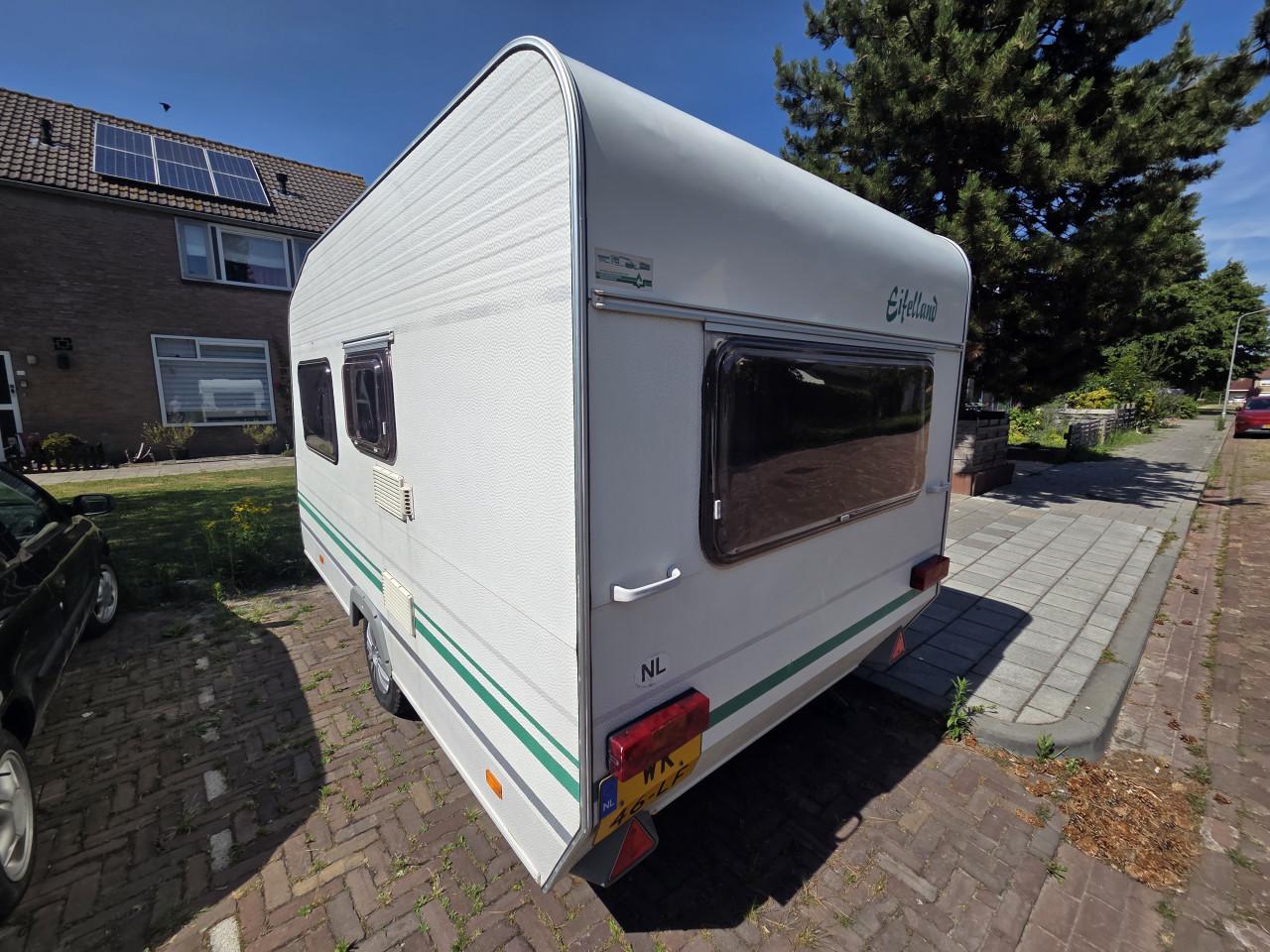 Eiffeland 350 lichtgewicht topper met voortent