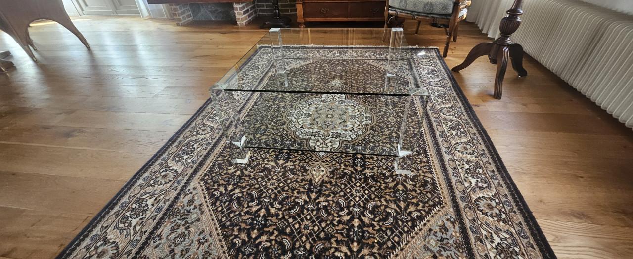 Glazen salontafel