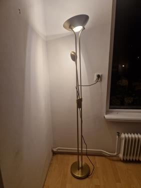 Goud kleurige lamp