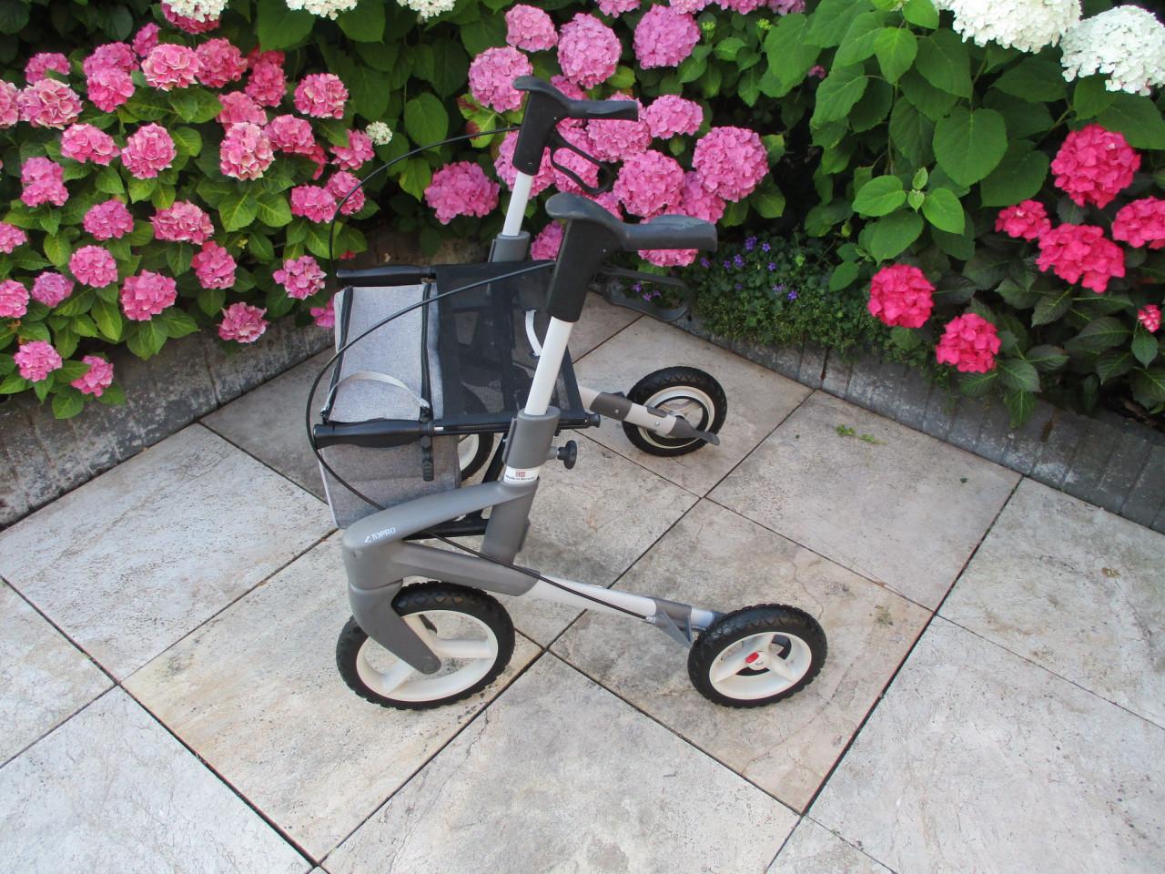 Zgan Topro Olympos ATR nieuwste model opvouwbare lichtgewicht rollator