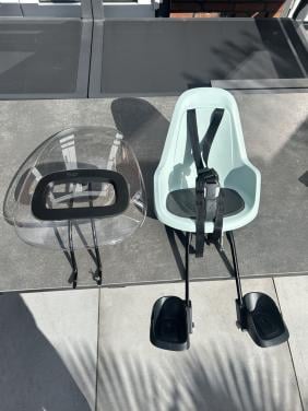 Bobike GO mini Fietsstoeltje - Marsmallow Mint