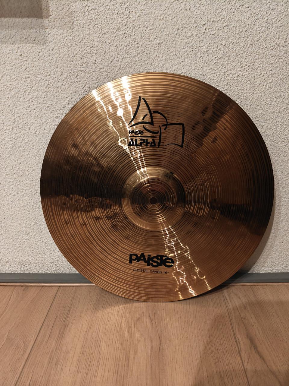 Paiste Alpha craystal 16 inch