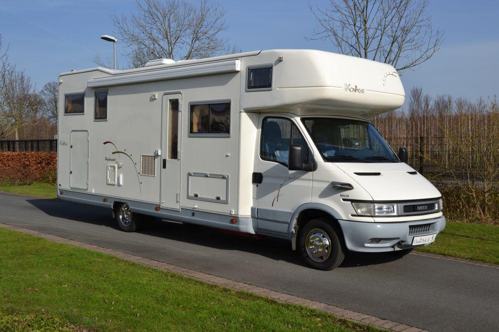 Te koop unieke KONINGS IVECO camper