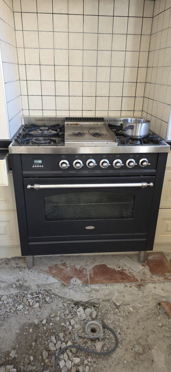 Boretti kookplaat met oven