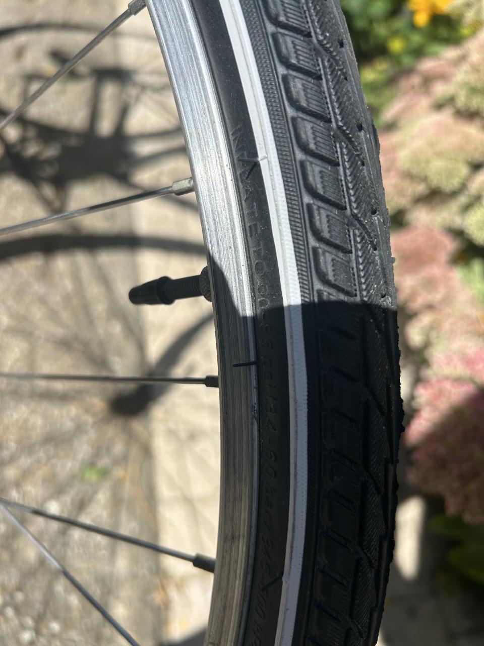 Dames fiets Koga Miyata 28 inch. 21 versn. velgrem verlichting. OK!