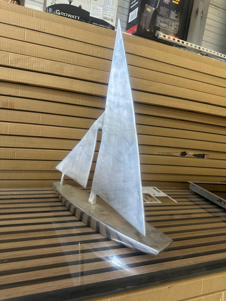 ZEILBOOT ZILVER