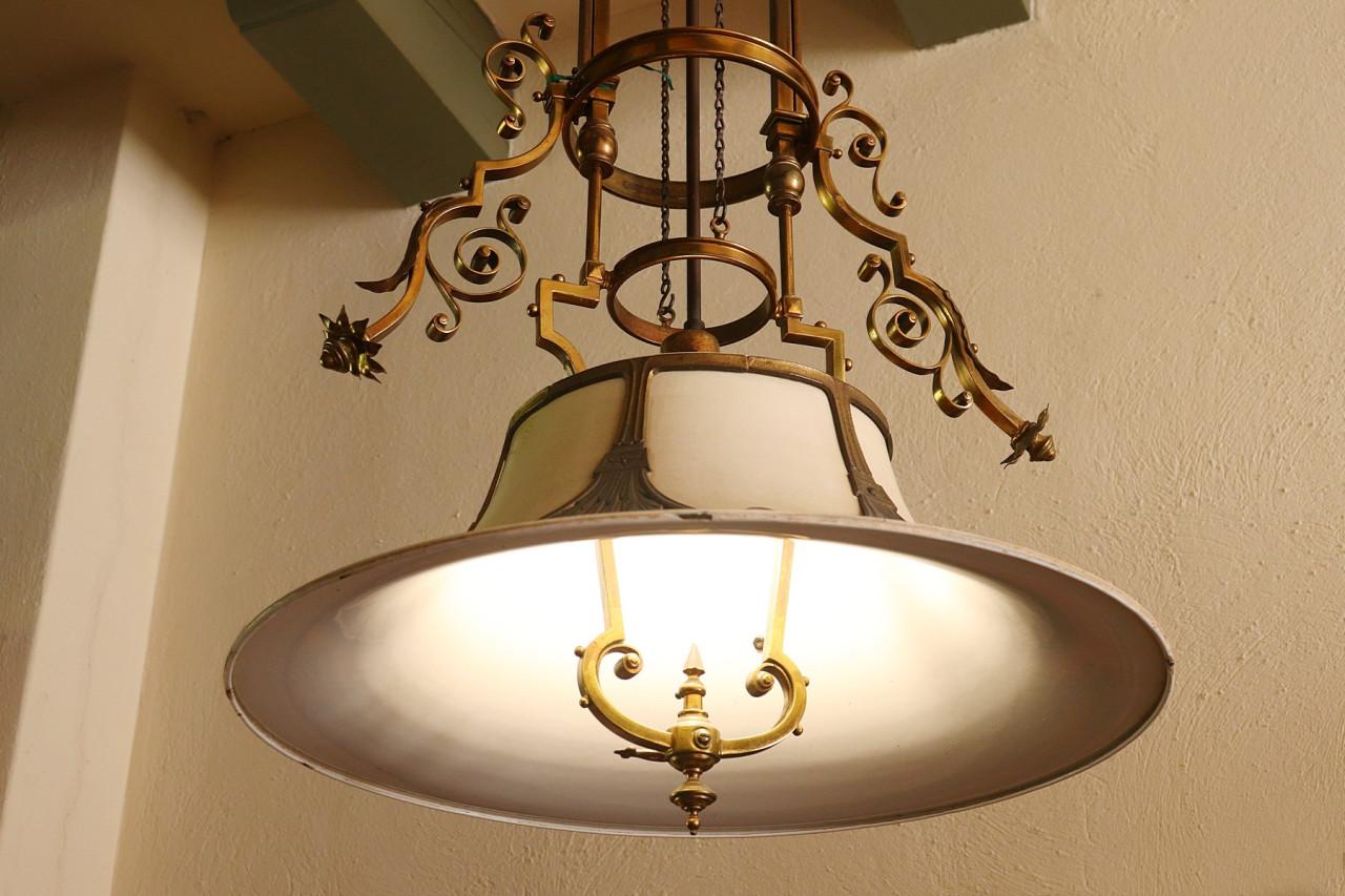 Unieke Art Nouveau hanglamp