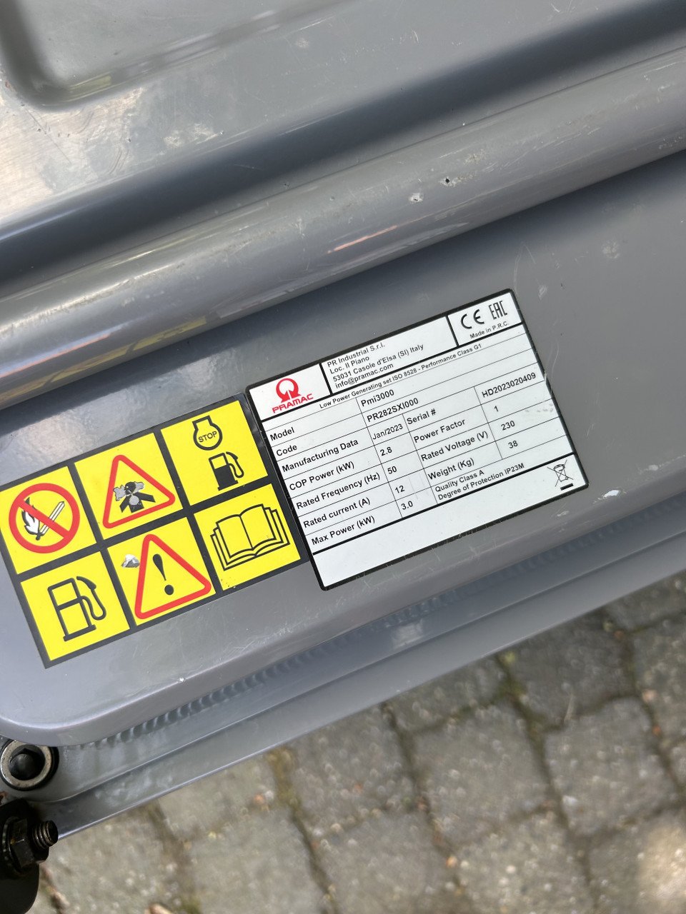 Pramac PMi3000 aggregaat inverter