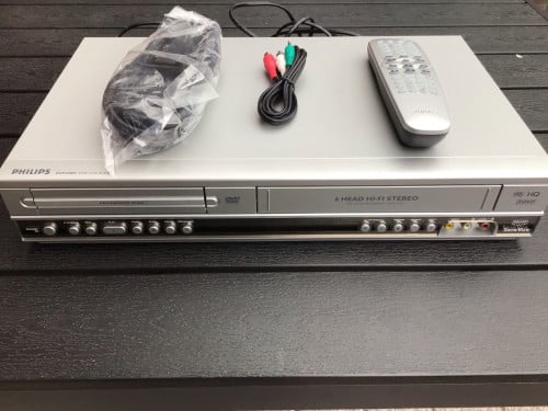 Philips videorecorder met dvd speler