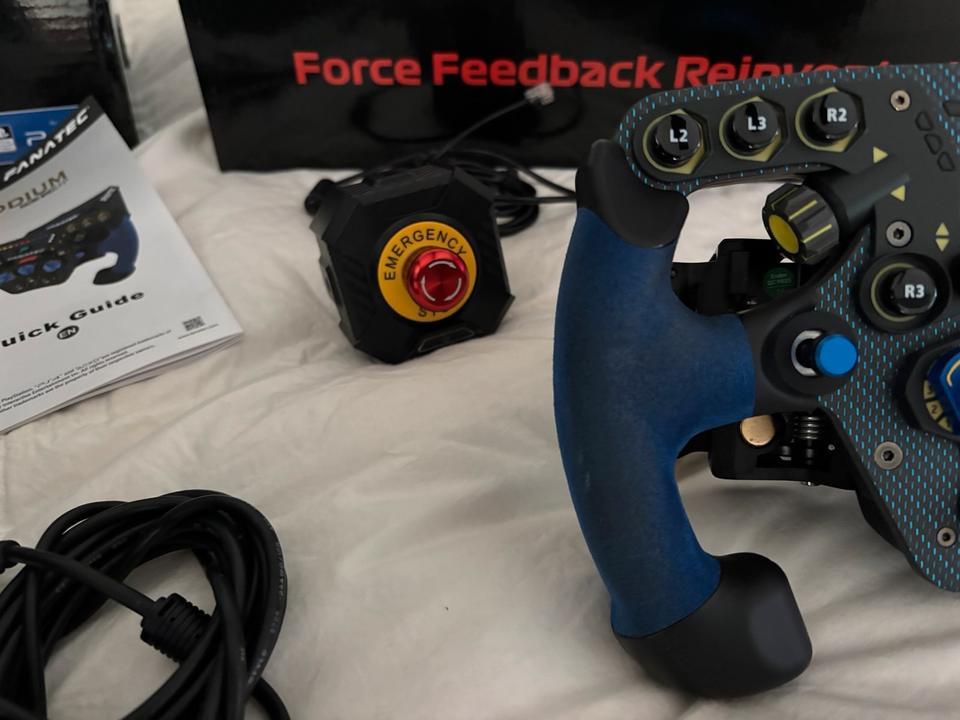 Fanatec DD1 F1 met 20nm QR 2 met kill-switch, compatibel met PS4/5 en pc