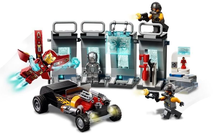 LEGO Marvel Avengers 76167:  Iron Man Wapenkamer