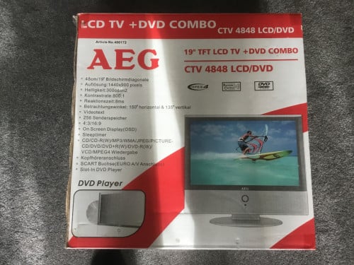 A TV en dvd van aeg