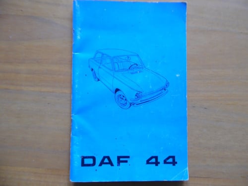 Instructieboek DAF 44